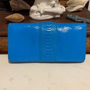 HOBO International Cobalt Blue Wallet